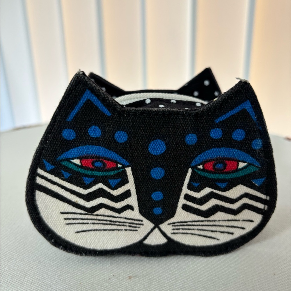Laurel Burch Cat coin purse